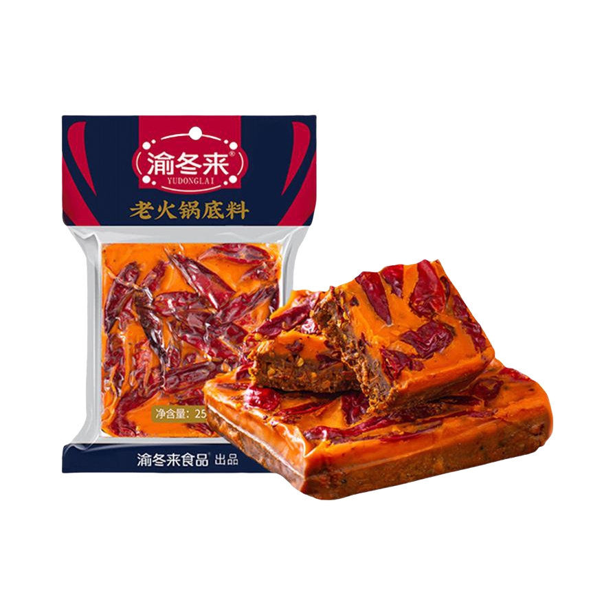 推荐商品：渝冬来 老火锅底料 牛油中辣