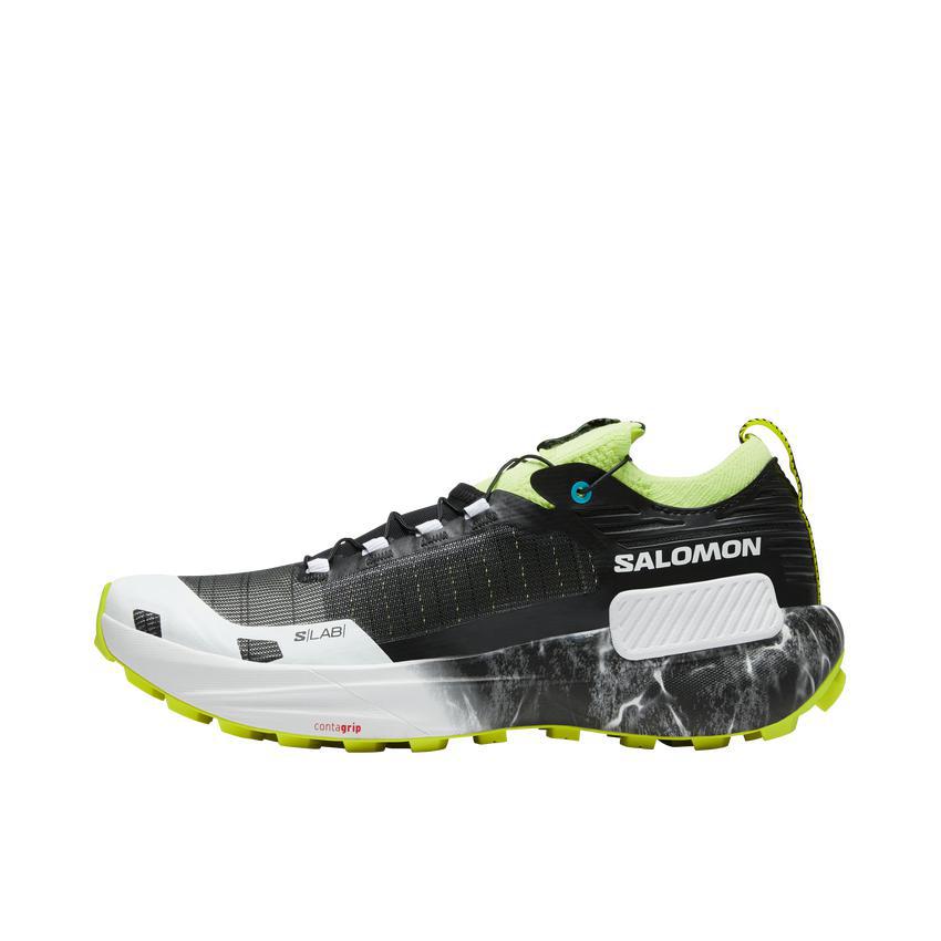 推荐商品：Salomon/萨洛蒙 S/LAB Genesis 越野跑鞋 户外防滑耐磨舒适轻便支撑 晴绿黄