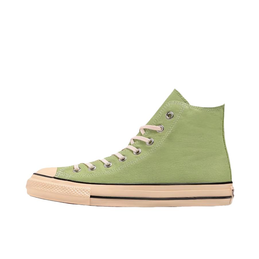 推荐商品：Converse/匡威 All Star Us Hi 帆布鞋 防滑耐磨减震轻便透气高帮休闲潮流复古 绿色