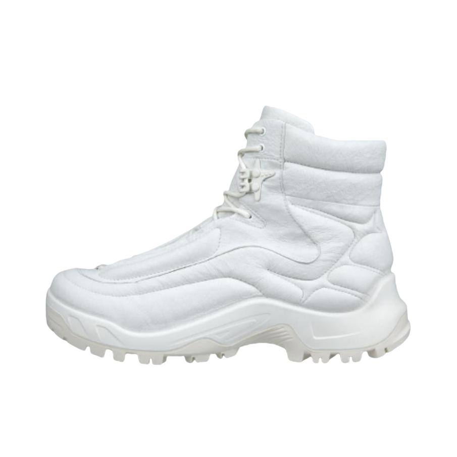 推荐商品：ECCO/爱步 登山 牛皮 高帮 越野 户外鞋 841414 白色 