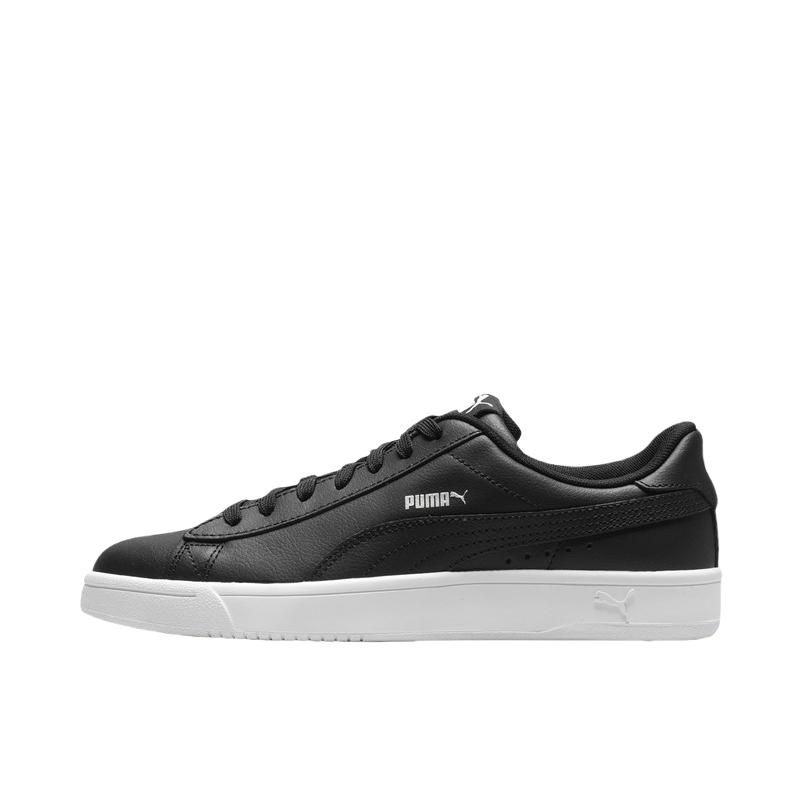 推荐商品：Puma/彪马 Court Breaker Mono 板鞋 经典简约防滑耐磨复古轻便 Black/Silver 黑色/银标