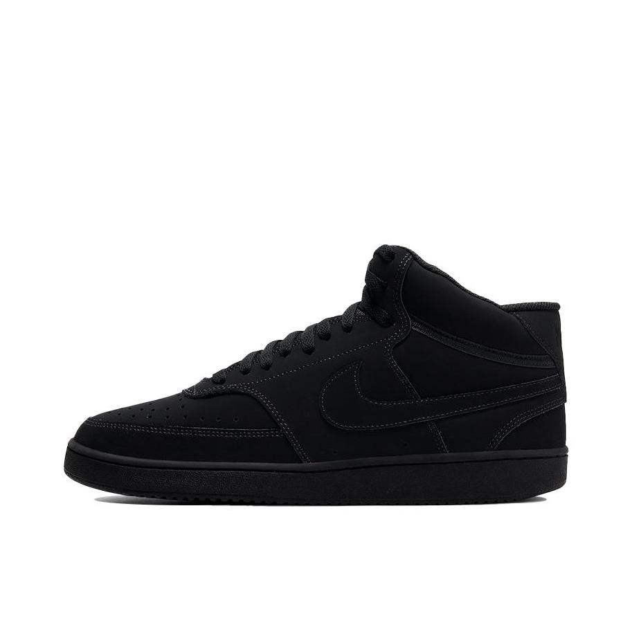 推荐商品：Nike Court Vision 板鞋 复古缓震抓地防滑轻便 中帮/黑色