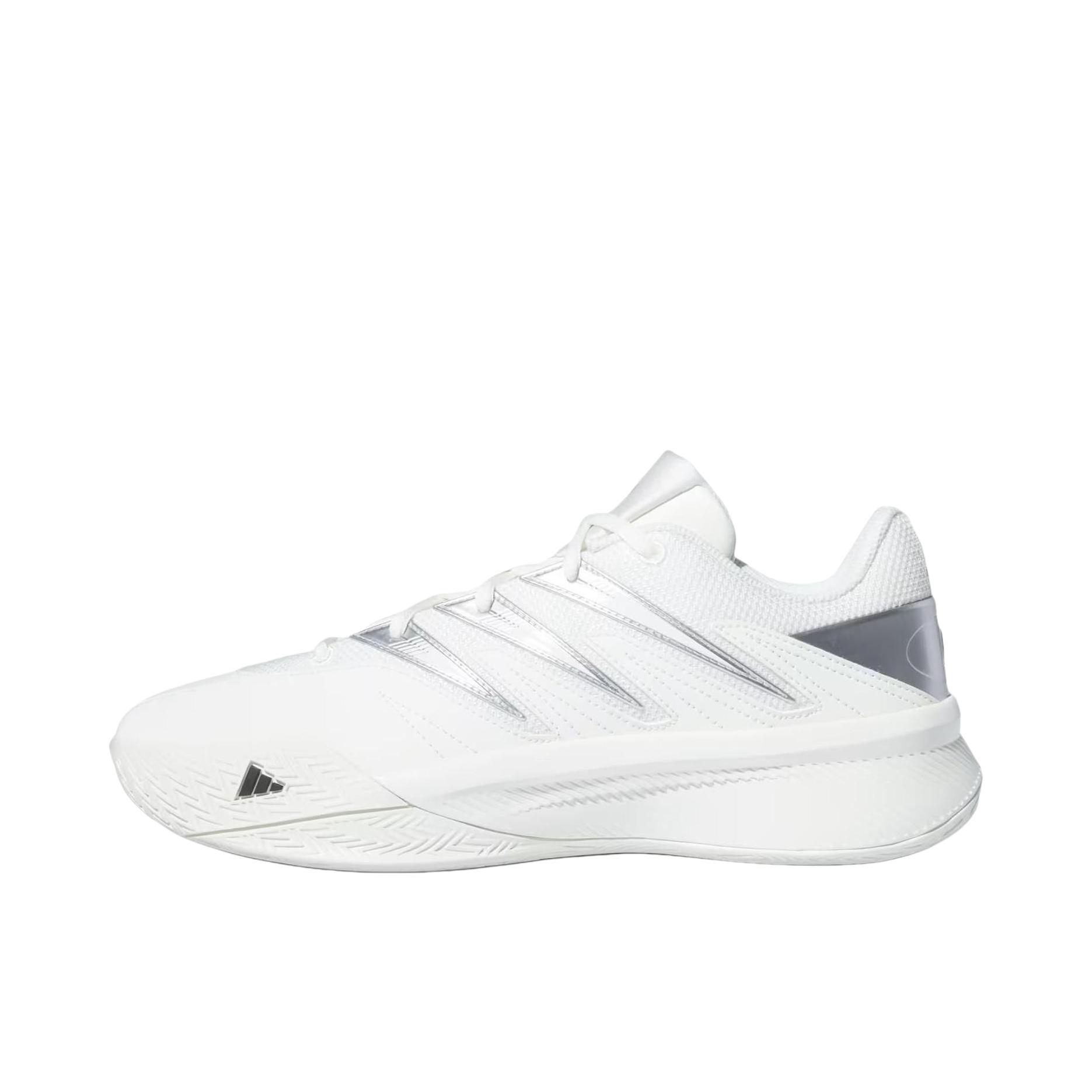 推荐商品：adidas Dame Certified 3 篮球鞋 防滑厚底耐用回弹 白色