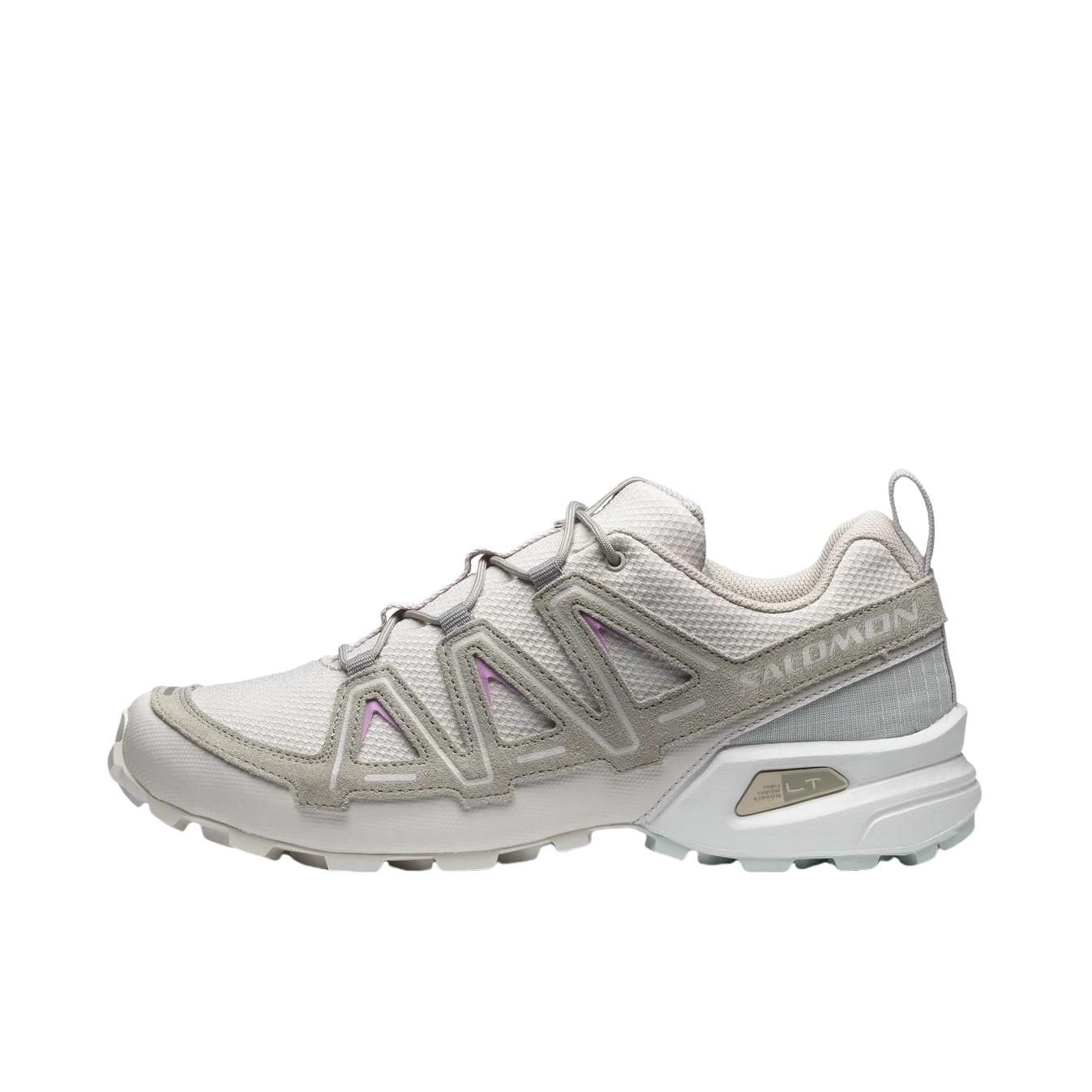 推荐商品：Salomon/萨洛蒙 Speedcross 3 减震 户外 织物 包裹性 支撑 防水 跑鞋 灰色/米色