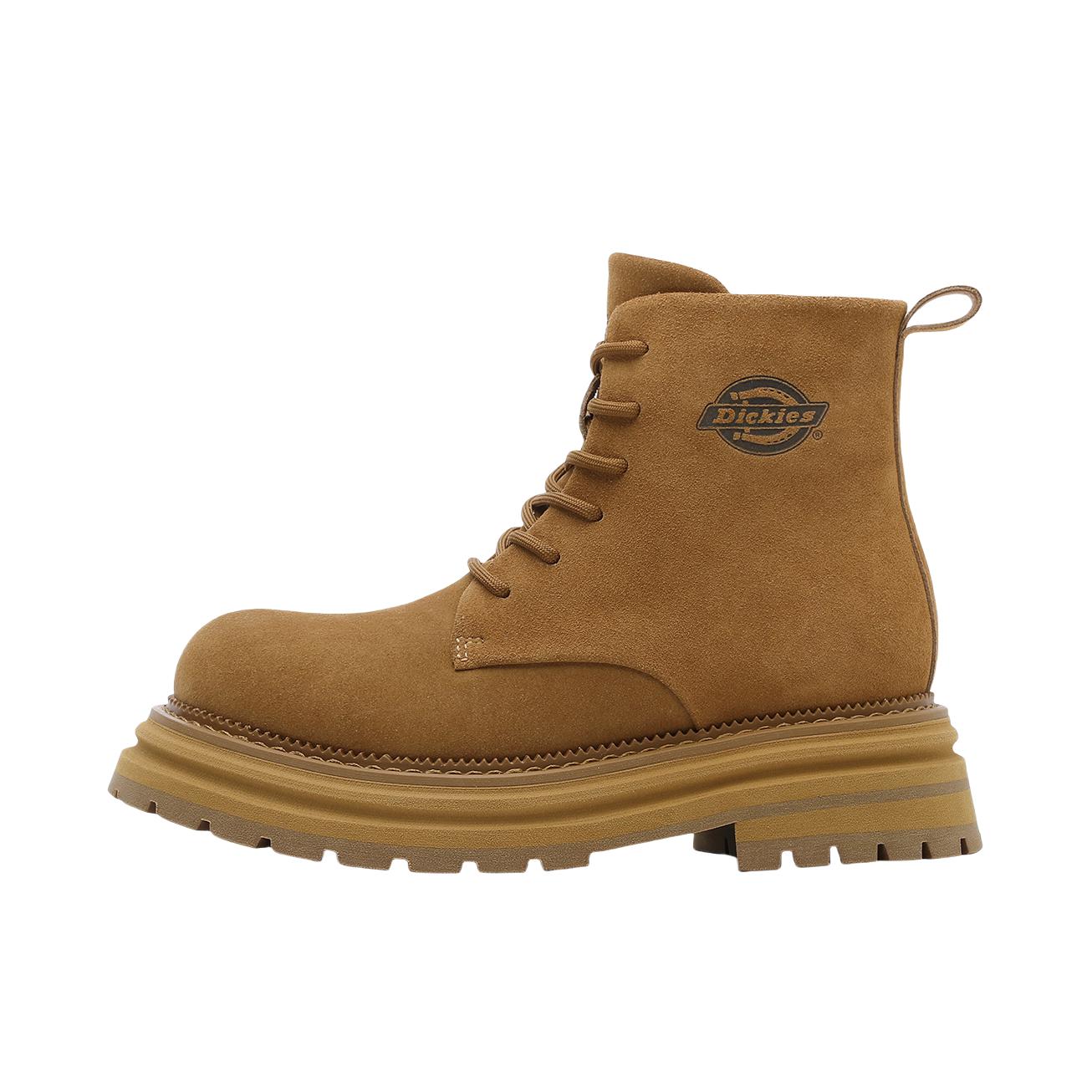 推荐商品：Dickies  舒适耐磨 英伦风 复古百搭  大黄靴  马丁靴  44M50LXS28B 女款/浅棕色
