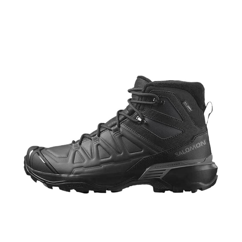 推荐商品：Salomon/萨洛蒙 X ULTRA Snowpilot WP 轻量 防水 舒适透气 防滑耐磨 时尚百搭 徒步鞋 黑色 