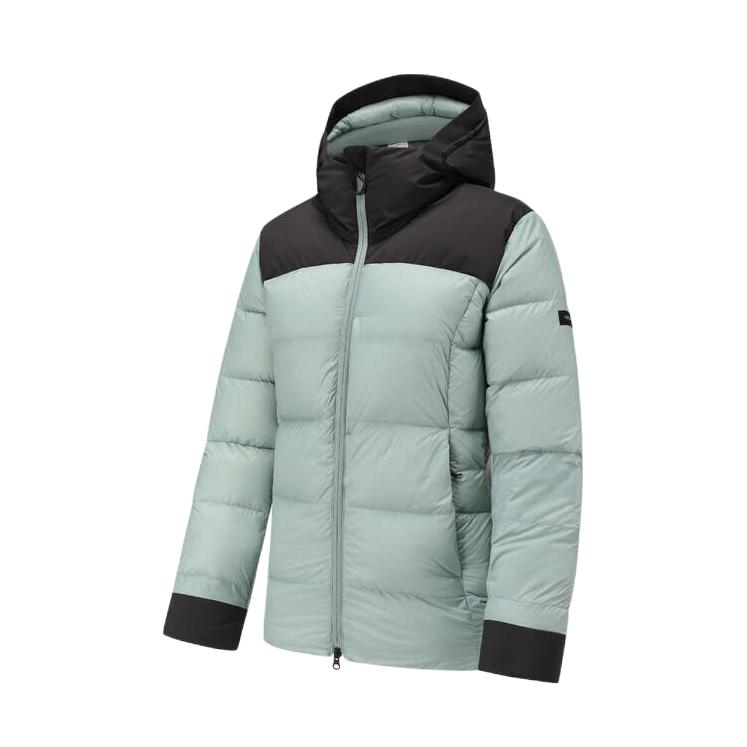 Decathlon/迪卡侬 零下防寒防泼水加厚修身面包服款连帽户外短款高蓬松鸭绒羽绒服 男女同款 8286606