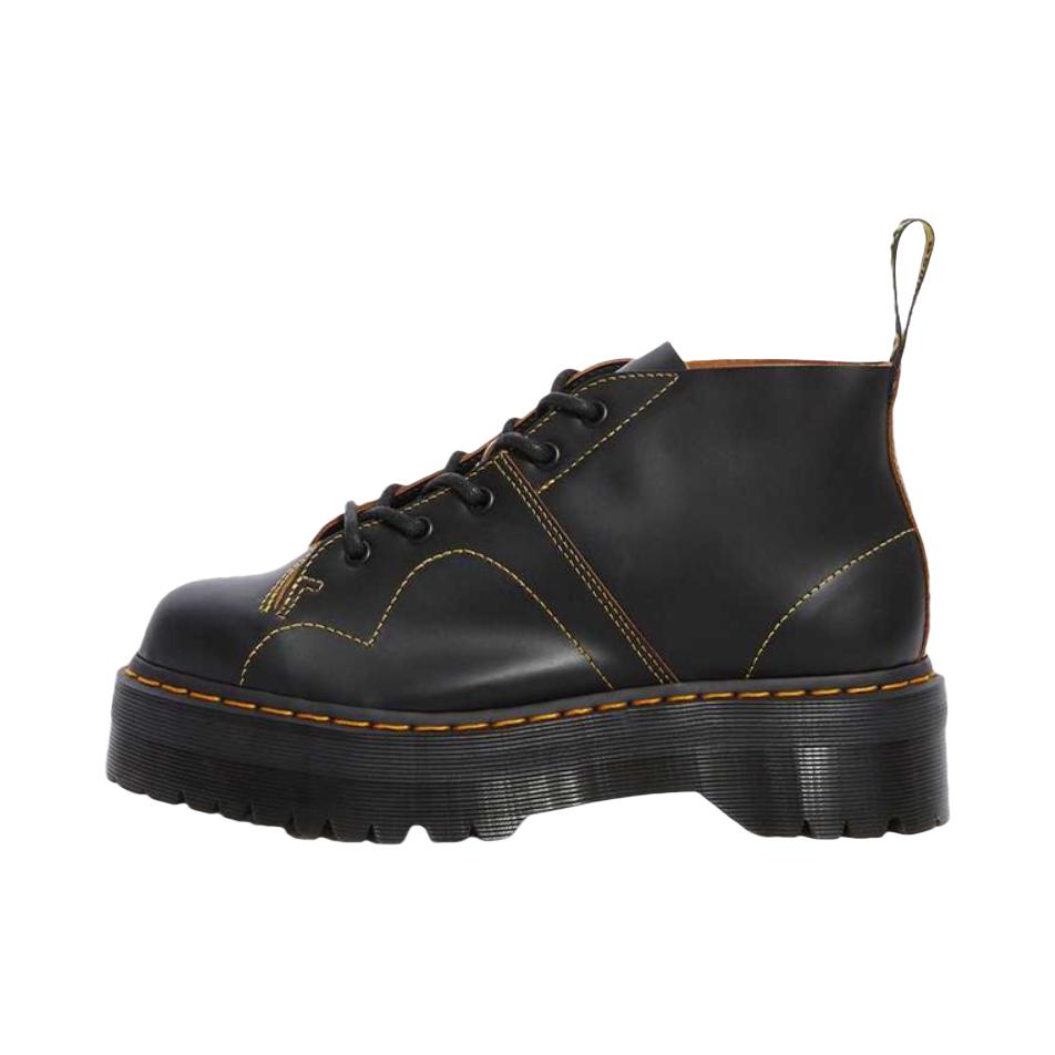 推荐商品：Dr. Martens 皮革 厚底 短筒 英伦风 马丁靴 黑色
