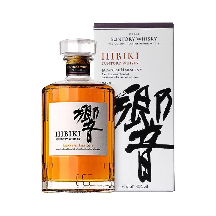 推荐商品：Hibiki/响 和风醇韵系列 调和型 700ml 43%vol 威士忌 盒装 行货调配