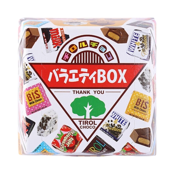 推荐商品：TIROL松尾 什锦夹心巧克力 盒装 混合口味20枚