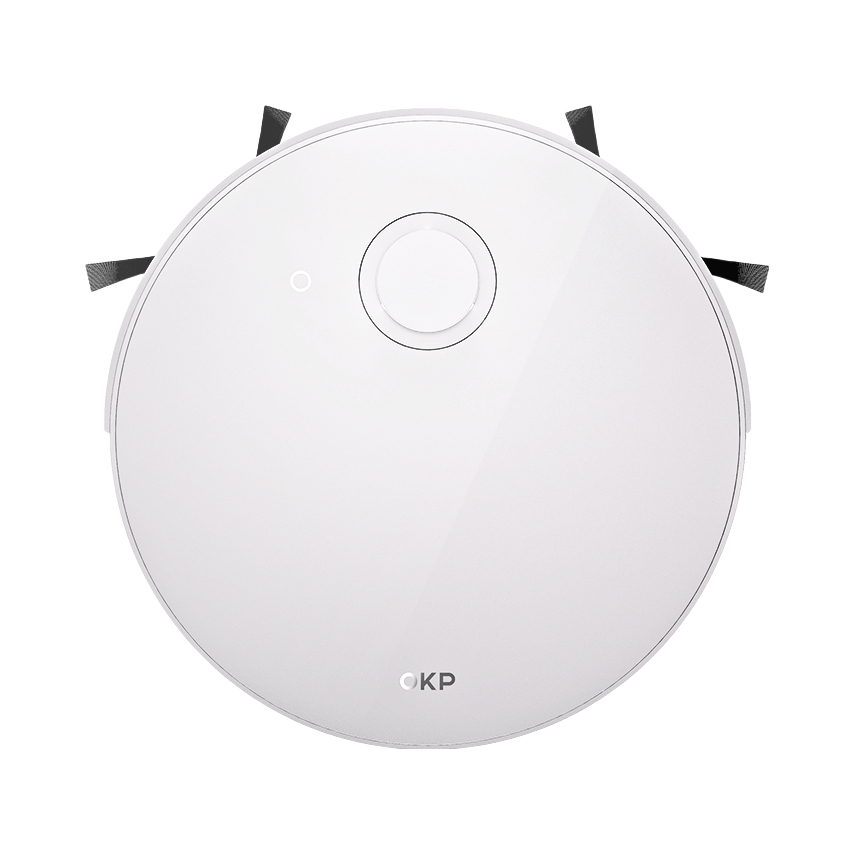 推荐商品：OKP 扫地机器人 扫拖一体 家用大吸力 震动擦地 L5