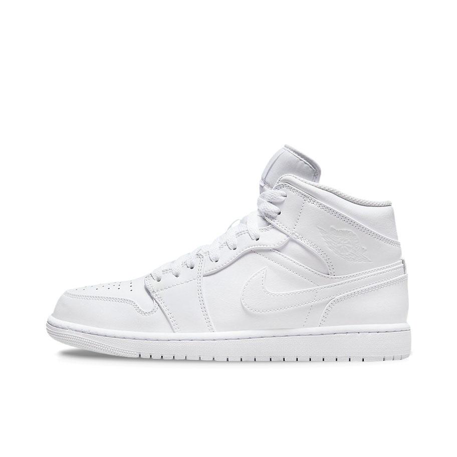 推荐商品：Air Jordan 1 板鞋 运动休闲鞋 复古潮流支撑合成革 男款/中帮/纯白