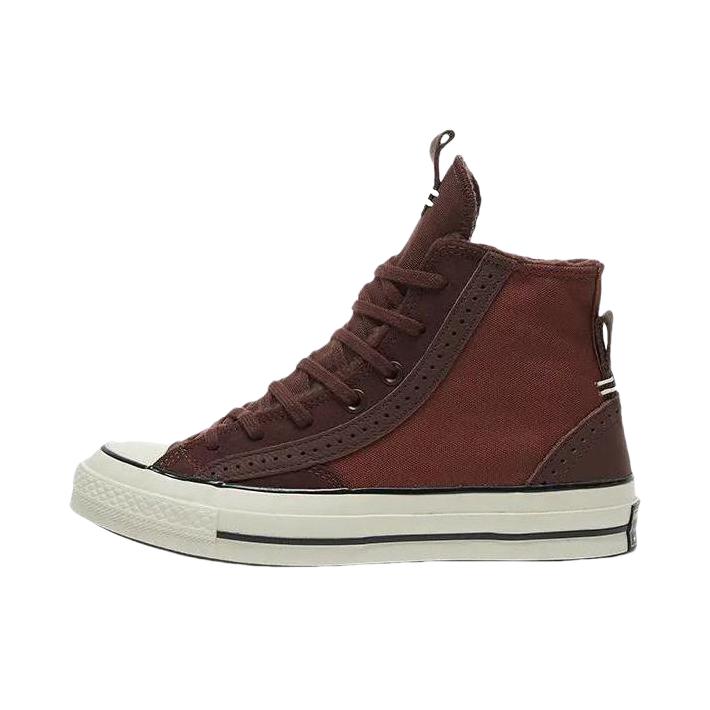推荐商品：Converse/匡威 Chuck 70 Perfed Overlays 帆布鞋 防滑耐磨轻便 酒红
