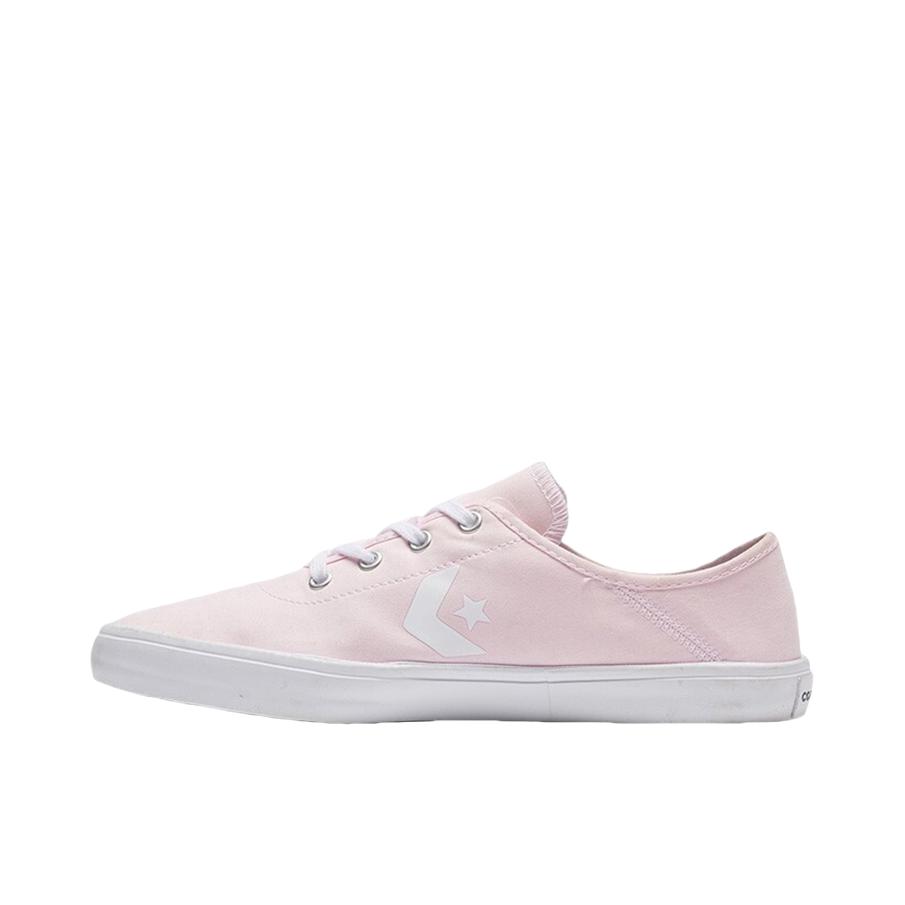 推荐商品：Converse/匡威 Costa 帆布鞋 防滑耐磨舒适百搭包裹性低帮休闲 Pink/White/Canvas 粉白/帆布