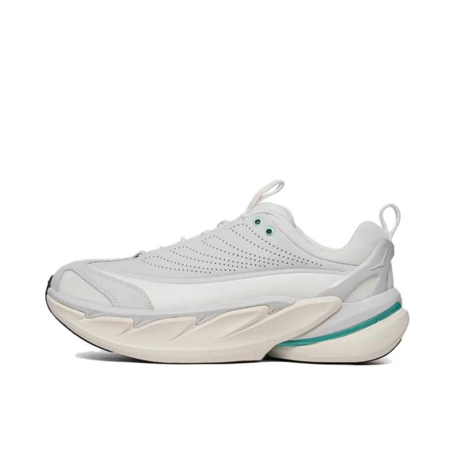 推荐商品：HOKA ONE ONE Elevon X 柔软 防滑 低帮 系带 跑鞋 浅灰色