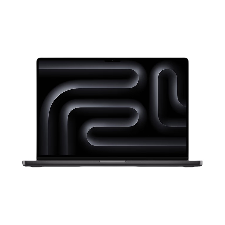 Apple/苹果 MacBookPro M4芯片版 2024款 16英寸 笔记本 超强图形 统一内存 超长续航 轻薄 深空黑色