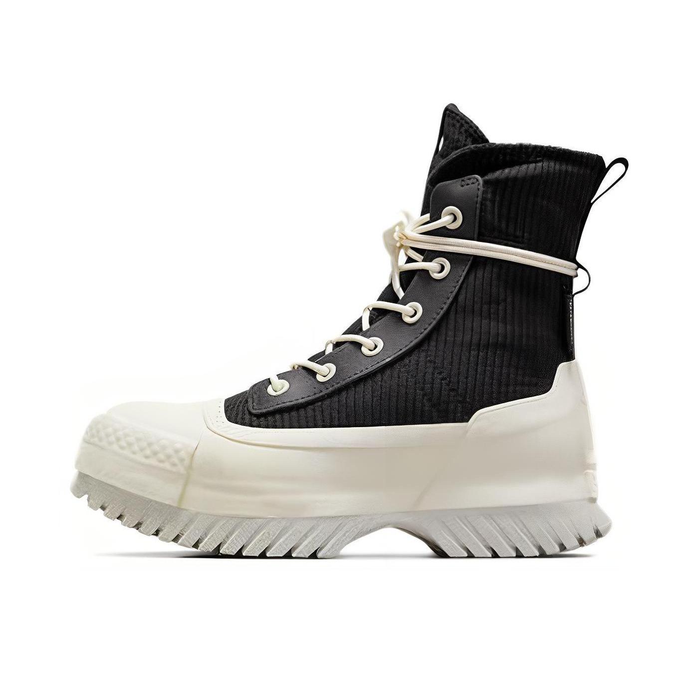推荐商品：Converse/匡威 Chuck All Star Lugged 2.0 防滑耐磨 包裹性 厚底增高 防水 运动休闲鞋 白色/黑色