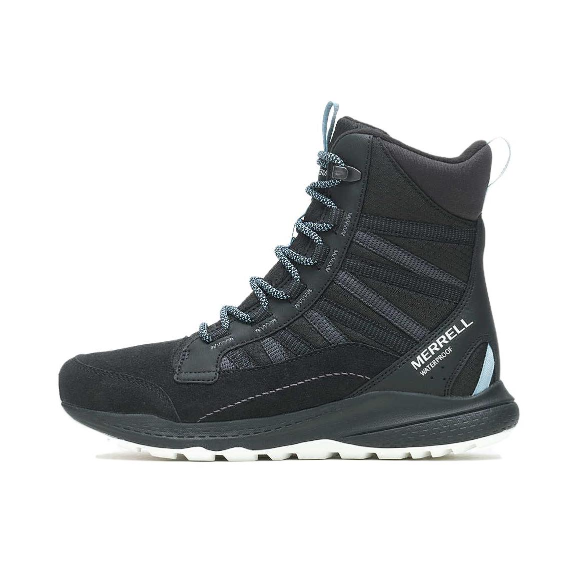 推荐商品：Merrell/迈乐 Bravada Edge 2 Thermo 尼龙 系带 防滑 防水 徒步鞋 女款/黑色/灰色