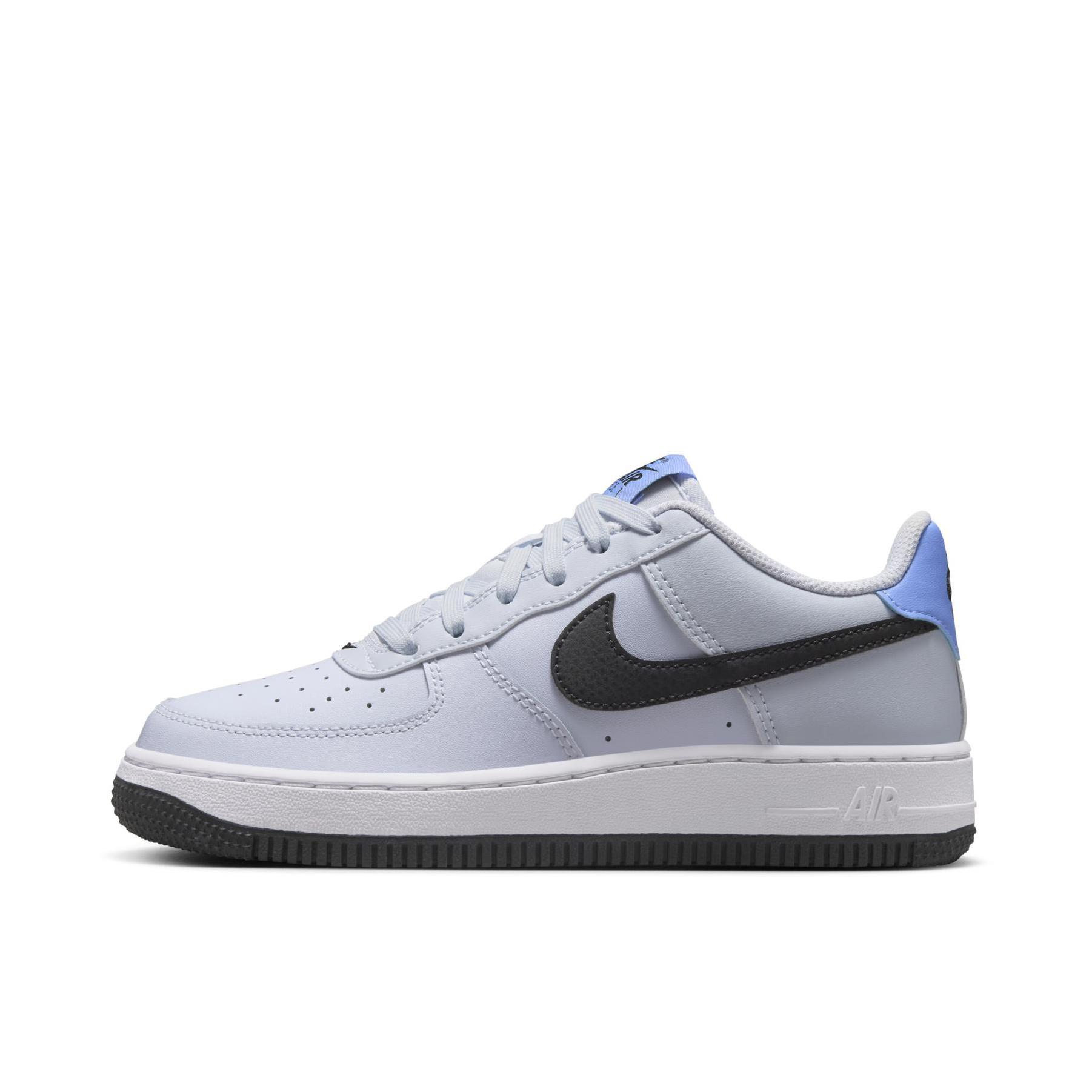 推荐商品：Nike Air Force 1 空军一号 板鞋 轻便舒适百搭耐磨防滑复古 大童/足球灰/脉冲宝石蓝/白色/黑色