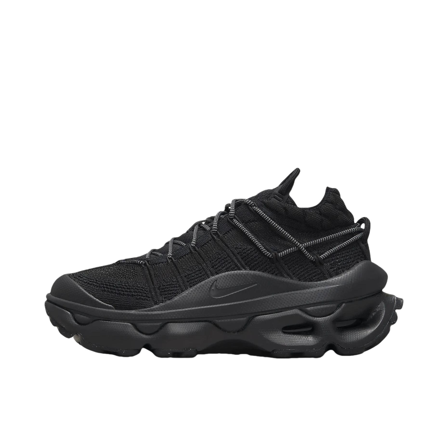 推荐商品：Nike Air Max Flyknit Venture 运动休闲鞋 舒适透气飞织防滑耐磨缓震轻便复古百搭支撑 女款/黑色 