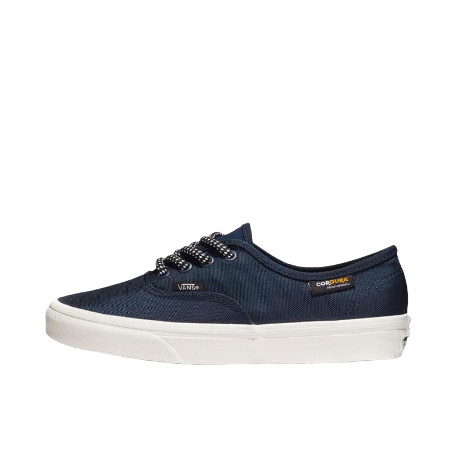 推荐商品：Vans/范斯 Authentic Cordura 板鞋 简约防滑低帮圆头薄底 海军蓝 