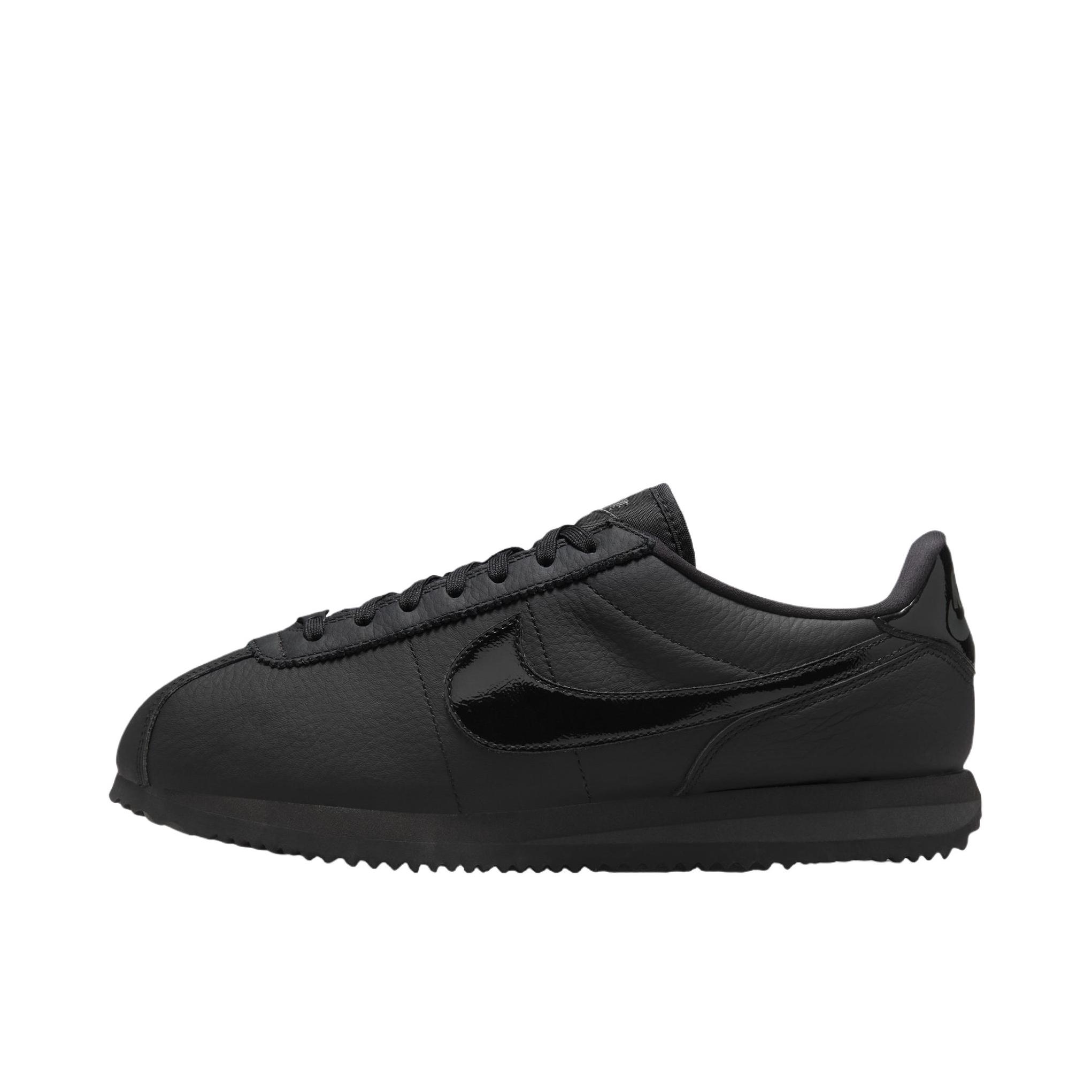 推荐商品：Nike Classic Cortez 阿甘鞋 跑鞋 防滑耐磨缓震透气轻便抓地舒适低帮耐穿贴合 女款/黑色/煤黑