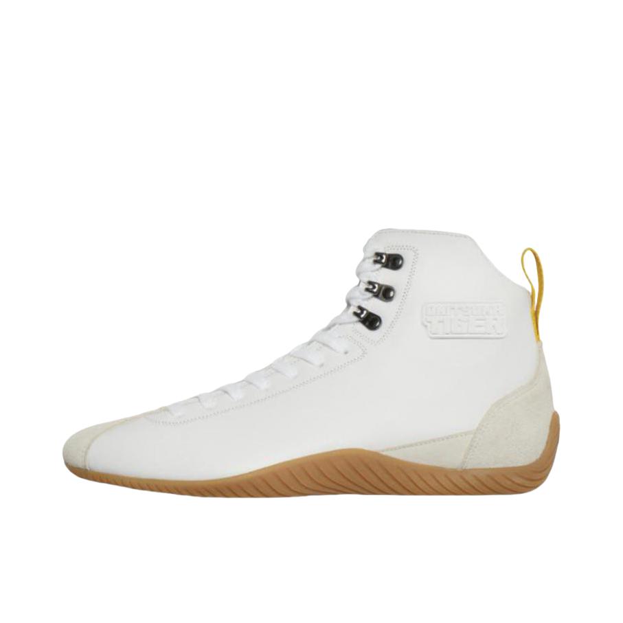 推荐商品：Onitsuka Tiger 鬼塚虎 WRESTLIA MT 防滑 中帮 厚底 系带 运动休闲鞋 白色 