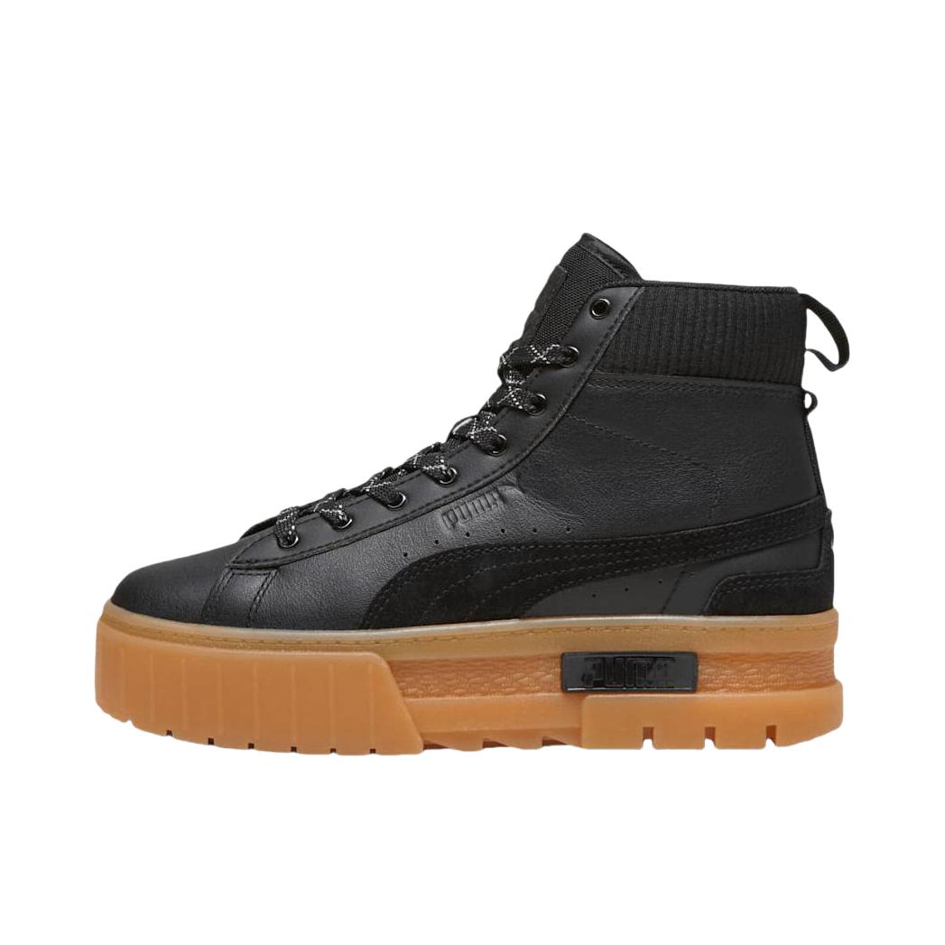 推荐商品：Puma/彪马 Mayze Mid Safari 舒适轻便 防滑耐磨 减震透气 复古时尚 运动休闲鞋 女款/黑色 
