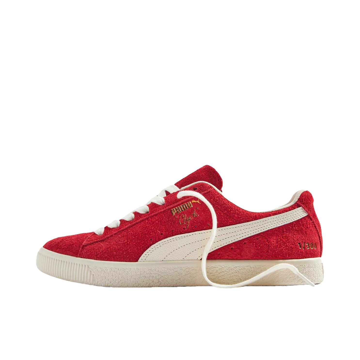 推荐商品：Puma/彪马 Clyde OG 板鞋 烫金标志舒适轻便防滑耐磨复古贴合 END. 联名/红色