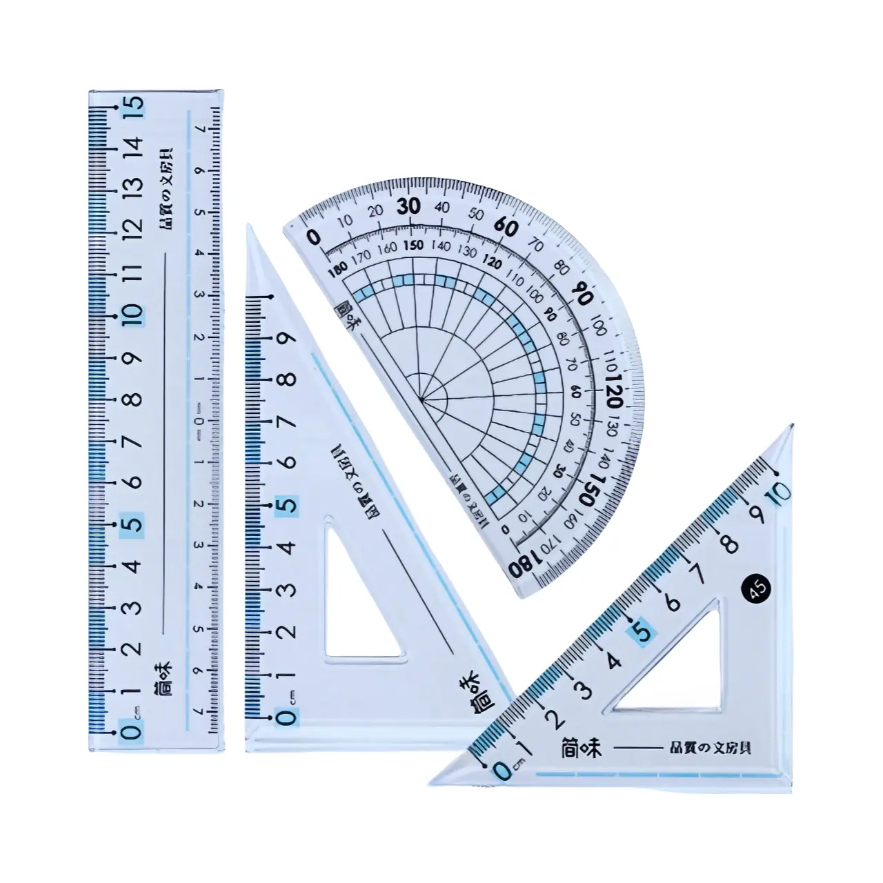 推荐商品：SENMU 4件套 防近视套尺 袋装