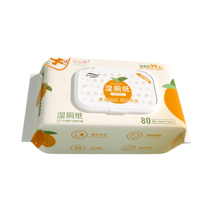 推荐商品：艾心果 宝宝安全擦屁股湿巾湿厕纸