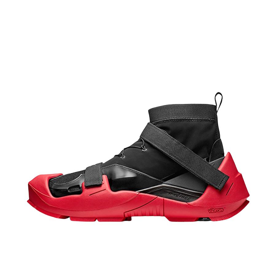推荐商品：Nike Free TR 3 SP 运动休闲鞋 高帮机能防滑耐磨舒适轻便织物 Black/Red MMW联名/黑色/红色
