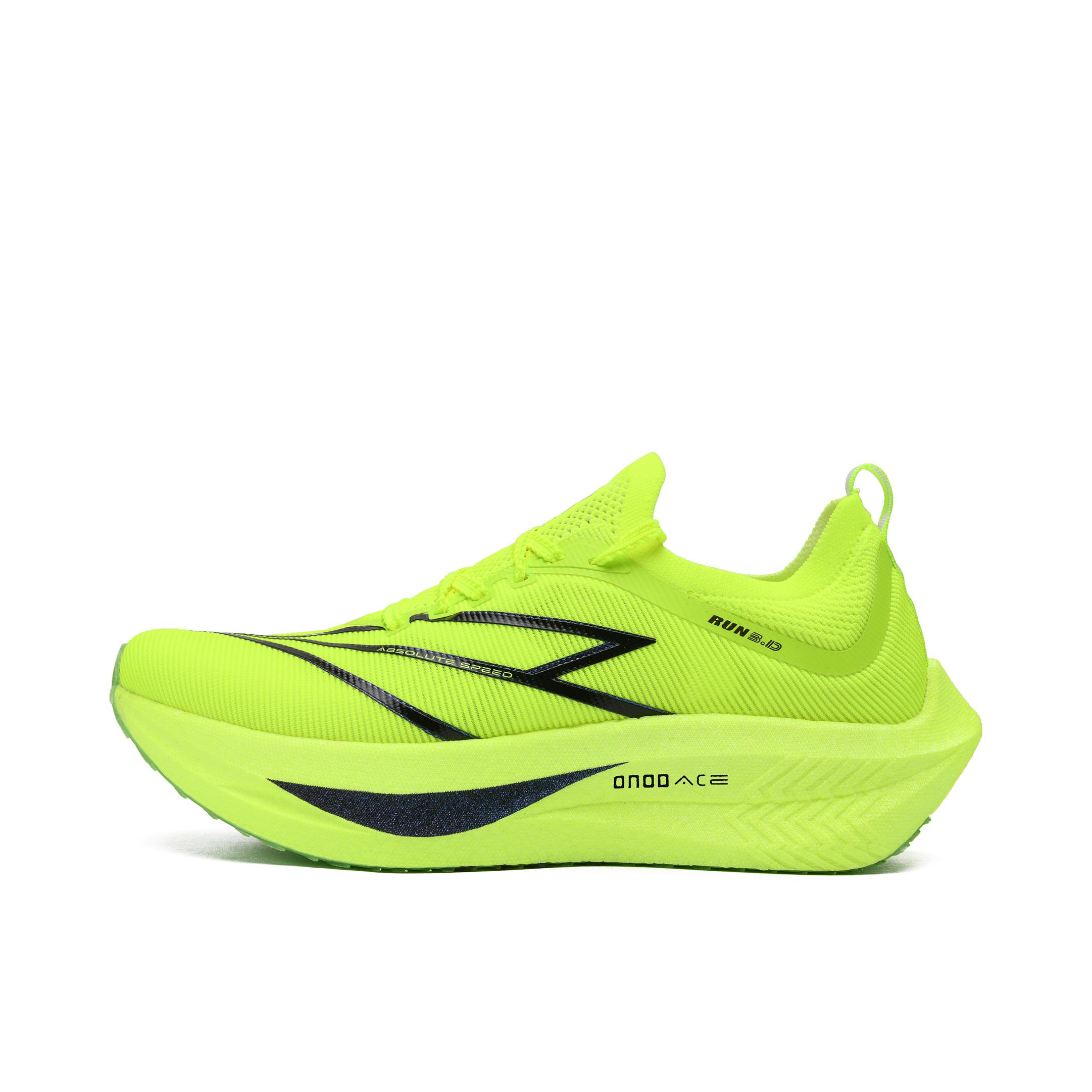 推荐商品：ONOD 小旋风3.0 跑鞋 全掌尼龙碳板弹性支撑马拉松田径训练体考 新芽绿