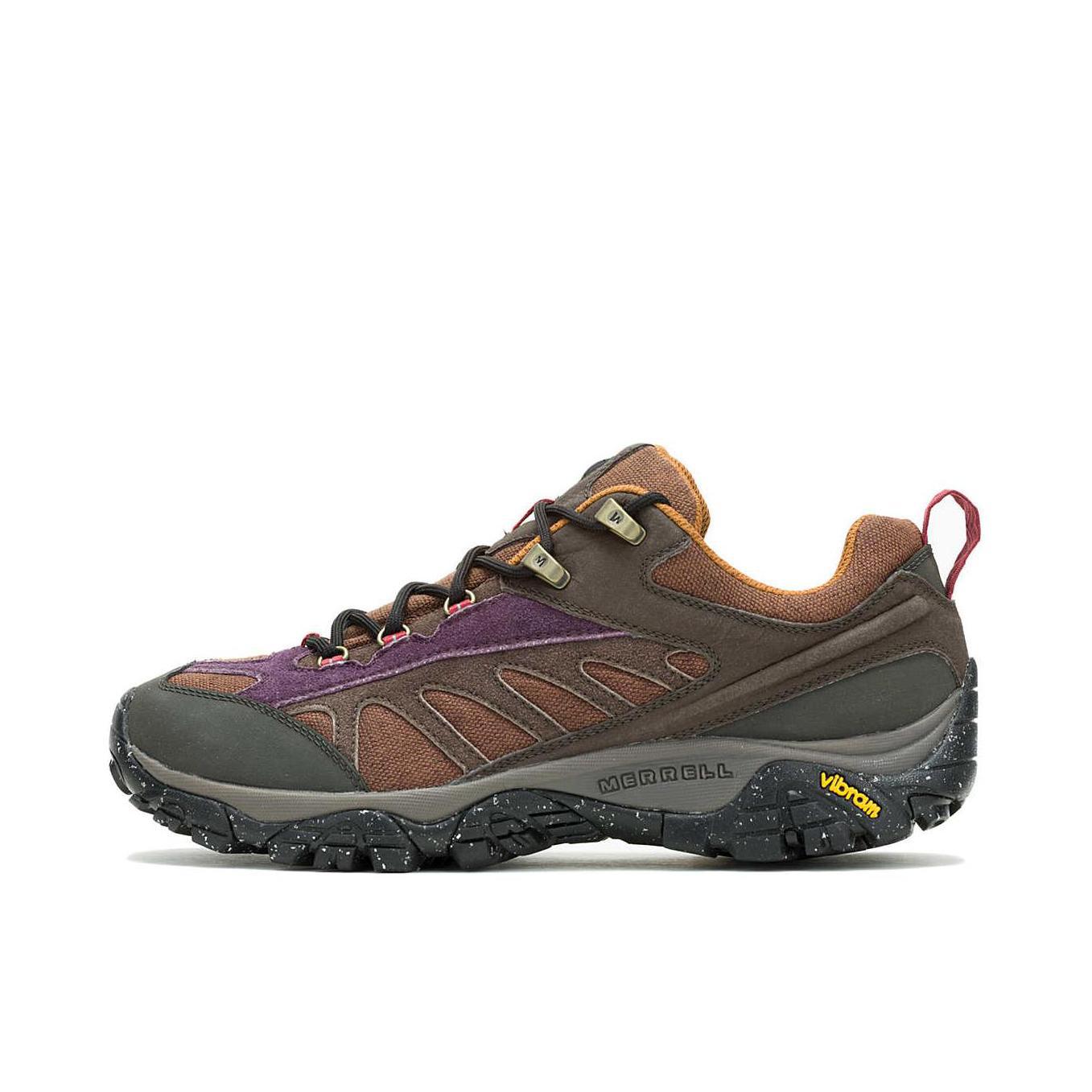 推荐商品：Merrell/迈乐 STREAK EVO 跑鞋 徒步鞋 低帮缓震舒适休闲 棕色