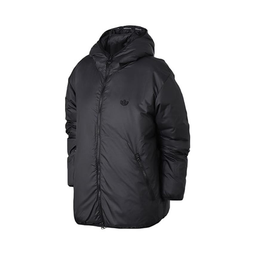 adidas Originals/三叶草 运动两面穿连帽保暖鸭绒羽绒服 男女同款 GE1300