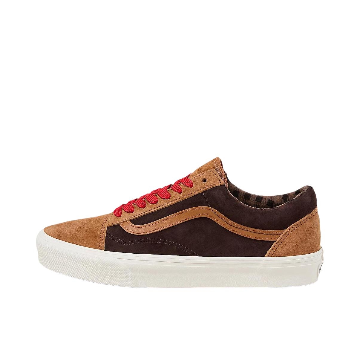 推荐商品：Vans/范斯 Old Skool 滑板鞋 板鞋 轻便防滑复古舒适经典 棕色/深褐色 