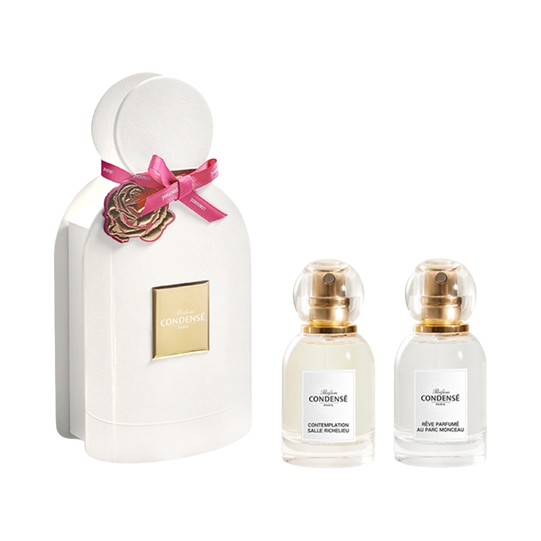 推荐商品：CONDENSE/珂蒂丝 巴黎寻香系列淡香水礼盒彩妆套装 持久留香