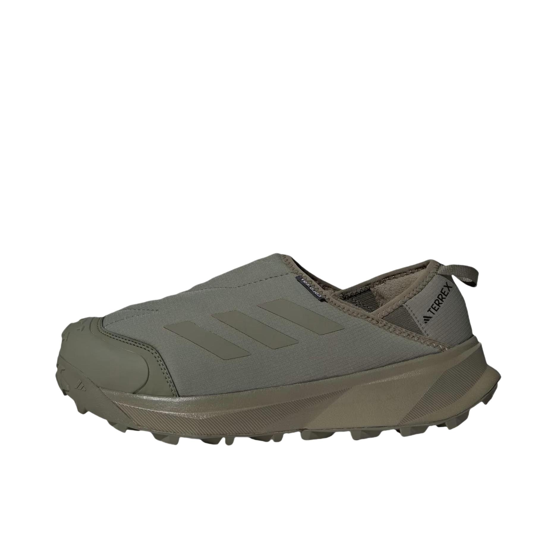 推荐商品：adidas Terrex Cold.Rdy 户外鞋 柔软防滑耐磨舒适保暖低帮百搭厚底 绿色