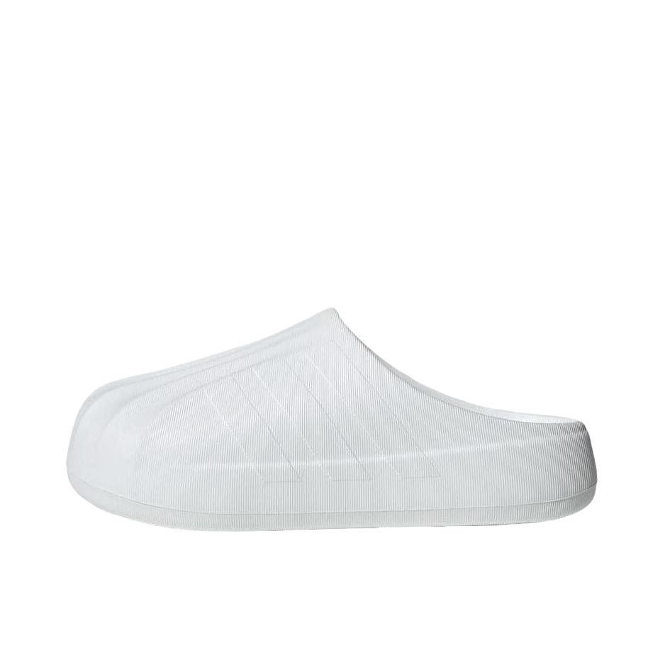 推荐商品：adidas Adifom Superstar MULE 贝壳头 防滑耐磨 舒适轻便 休闲潮流 复古百搭 拖鞋 白色