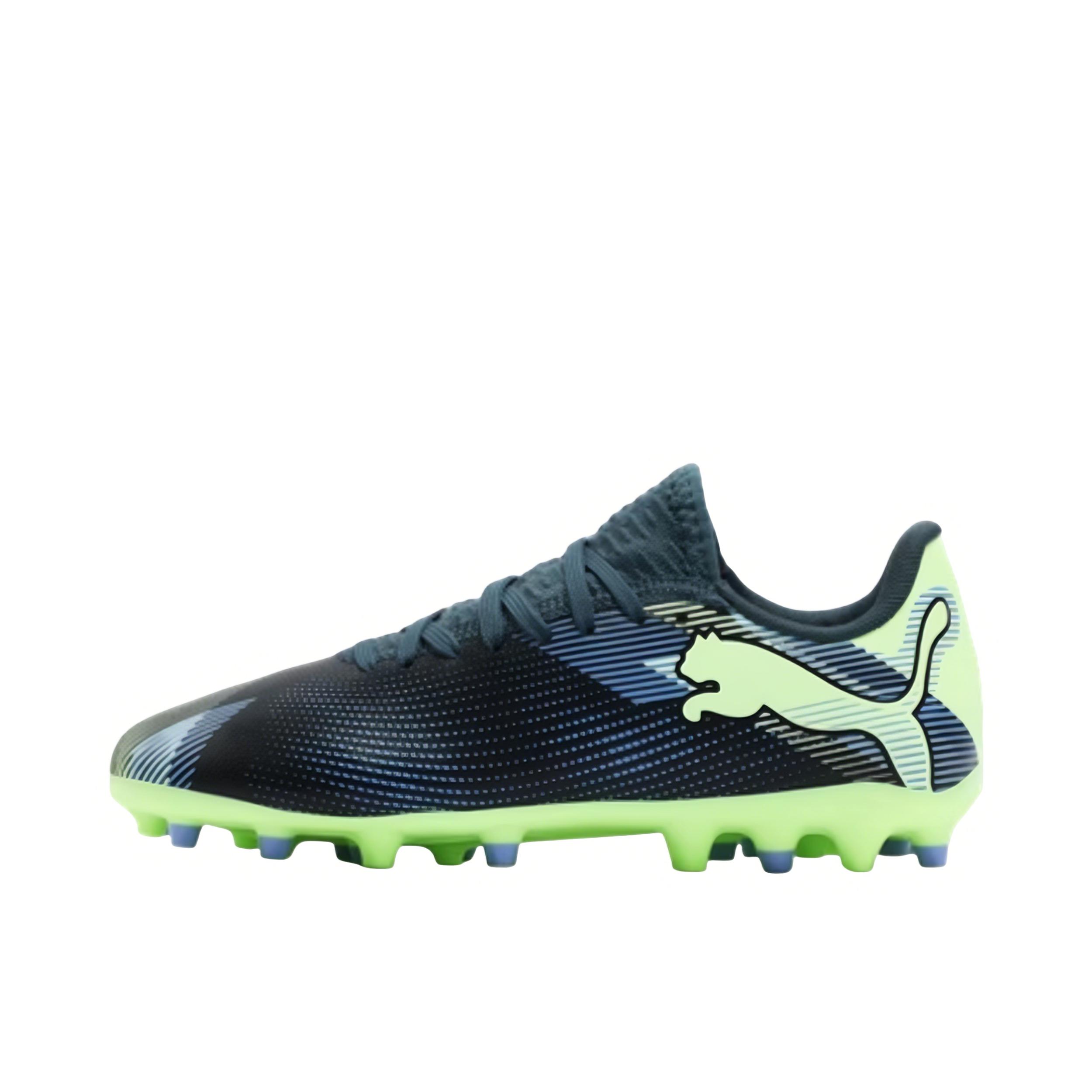 推荐商品：Puma/彪马  FUTURE 7 PLAY MG  胶质短钉 人造草坪 缓震耐磨 入门级  足球鞋 钉鞋 大童/深空灰/紫色/青苹绿/白色
