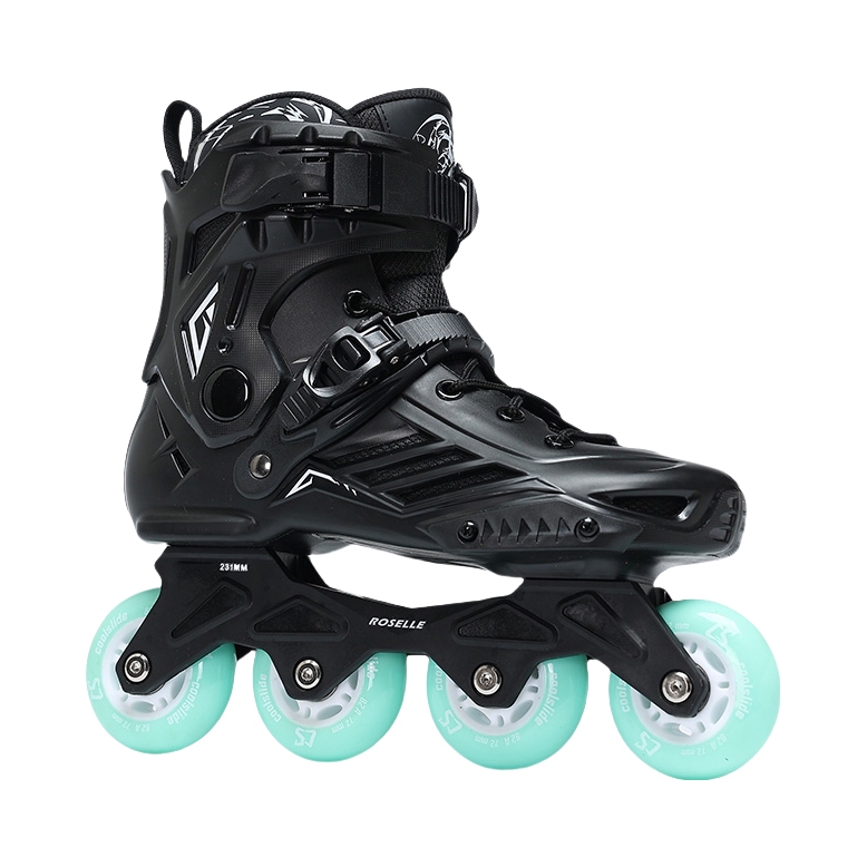 推荐商品：ROSELLE/洛神 成人 男女 初学者 旱冰 直排轮 RS9