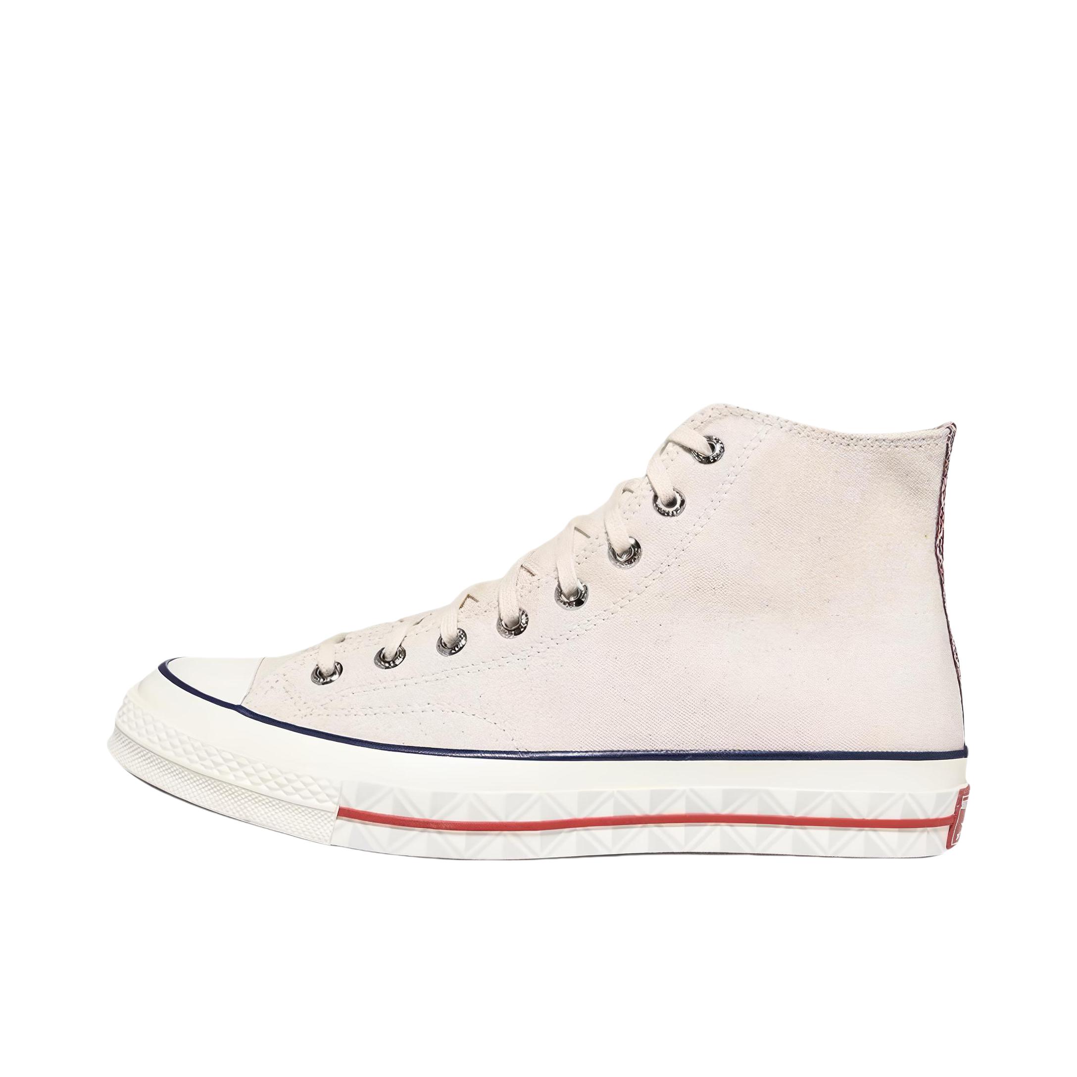 推荐商品：Converse/匡威 Chuck 70 帆布鞋 防滑耐磨薄底轻便透气舒适百搭复古时尚贴合圆头流光风 CONCEPTS联名/白色 