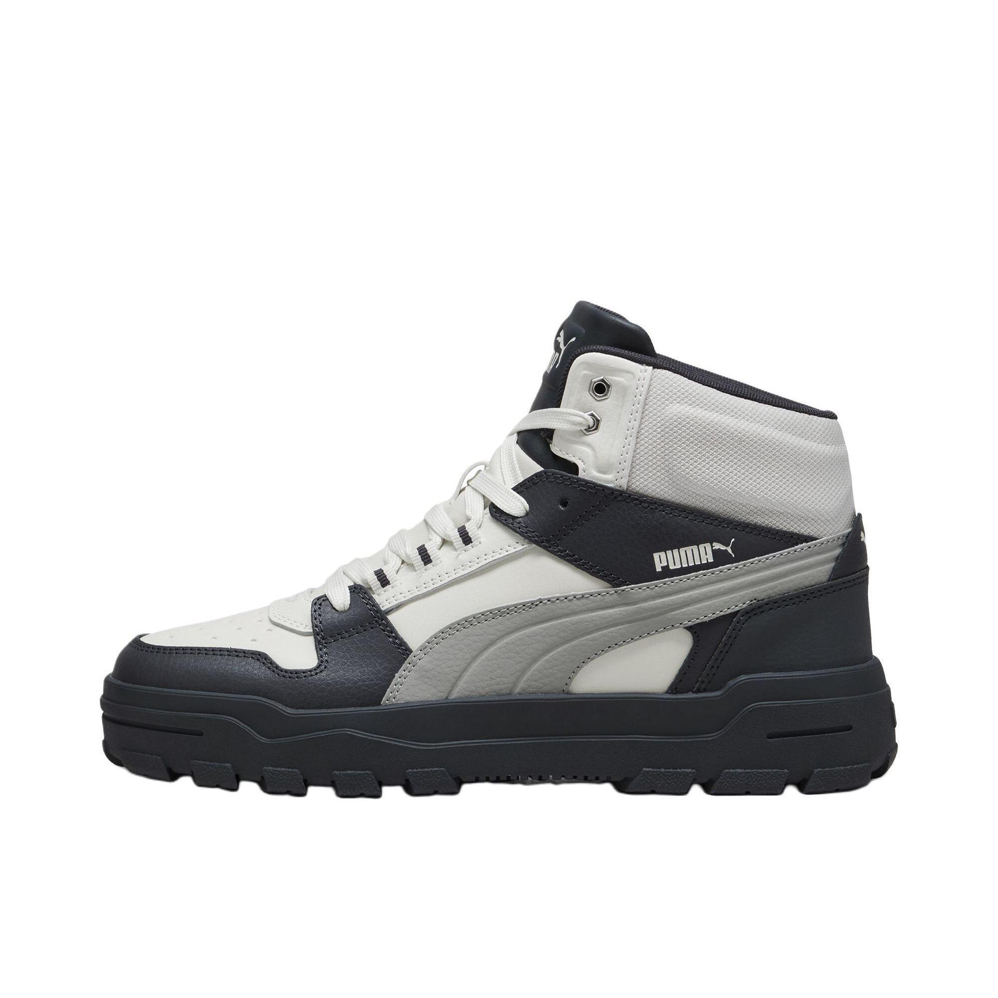 推荐商品：Puma/彪马 Rebound Abrupt WTR 板鞋 防滑耐磨舒适轻便百搭复古时尚 银河灰/烟灰色/灰色
