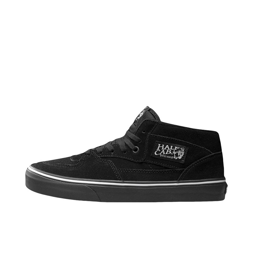 推荐商品：Vans/范斯 Skate Half 舒适百搭 美式 减震轻便 防滑耐磨 透气 帆布鞋 深黑色/白色