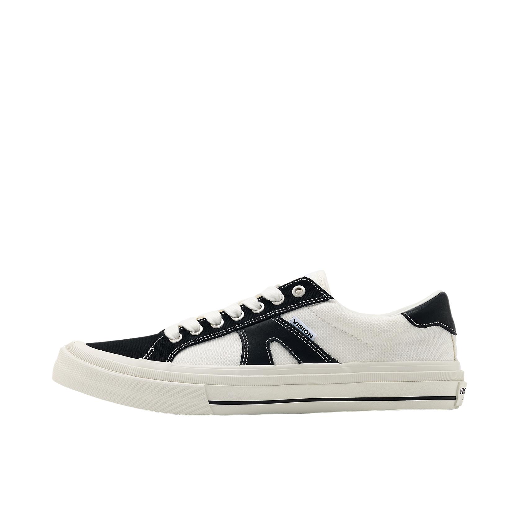 推荐商品：Vision Street Wear Stick 轻便 复古 生胶底 帆布鞋 V221NY100802 白色