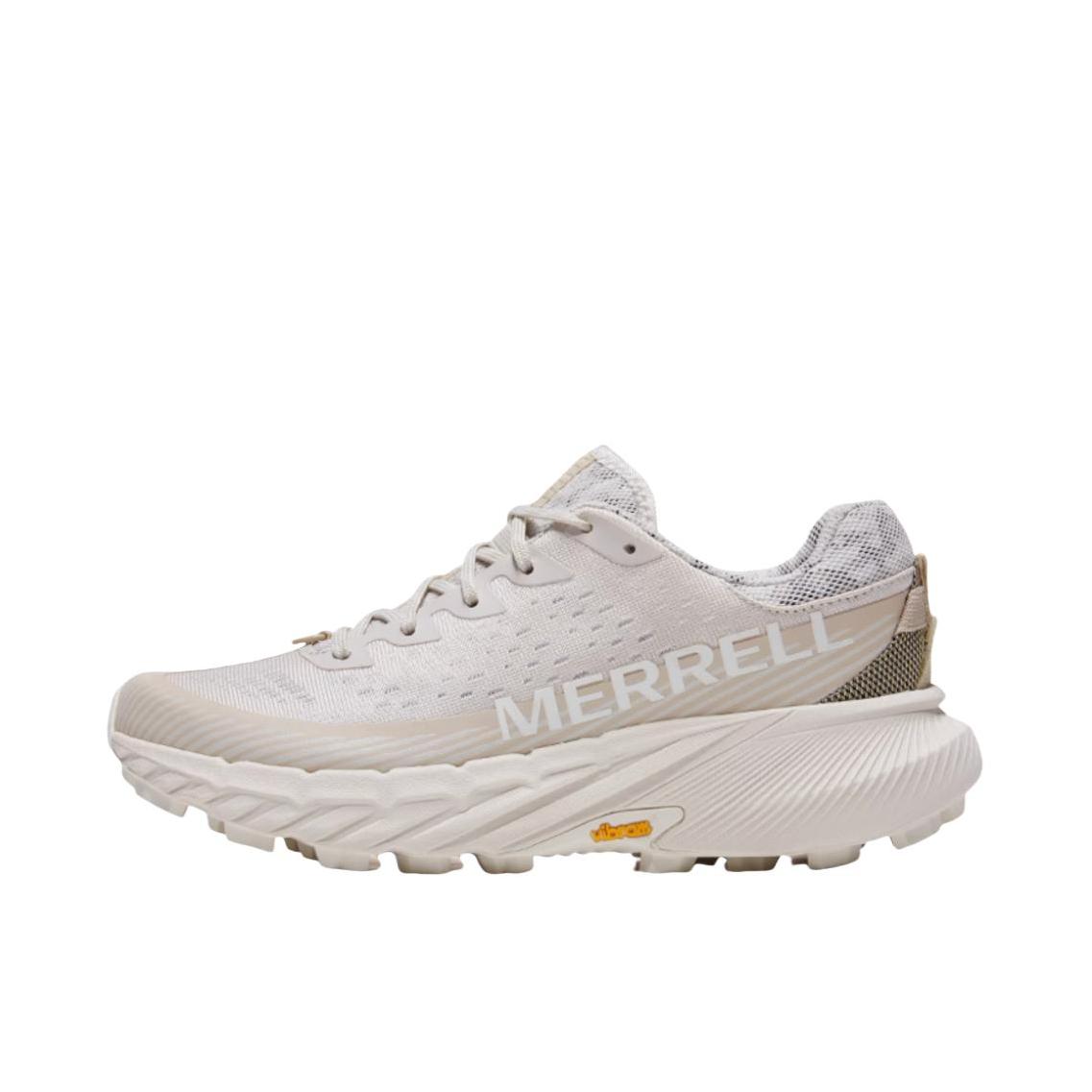 推荐商品：Merrell/迈乐 AGILITY PEAK 5 蜂鸟 防滑耐磨 抓地减震 轻量透气 登山 贴合 防水 户外鞋 徒步鞋 女款/浅杏色