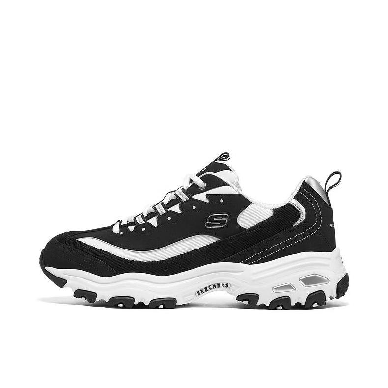 推荐商品：Skechers/斯凯奇 D'Lites 1.0 奶茶熊 熊猫鞋 老爹鞋 闪穿鞋 厚底增高复古缓震百搭 奥利奥芝士雪脆