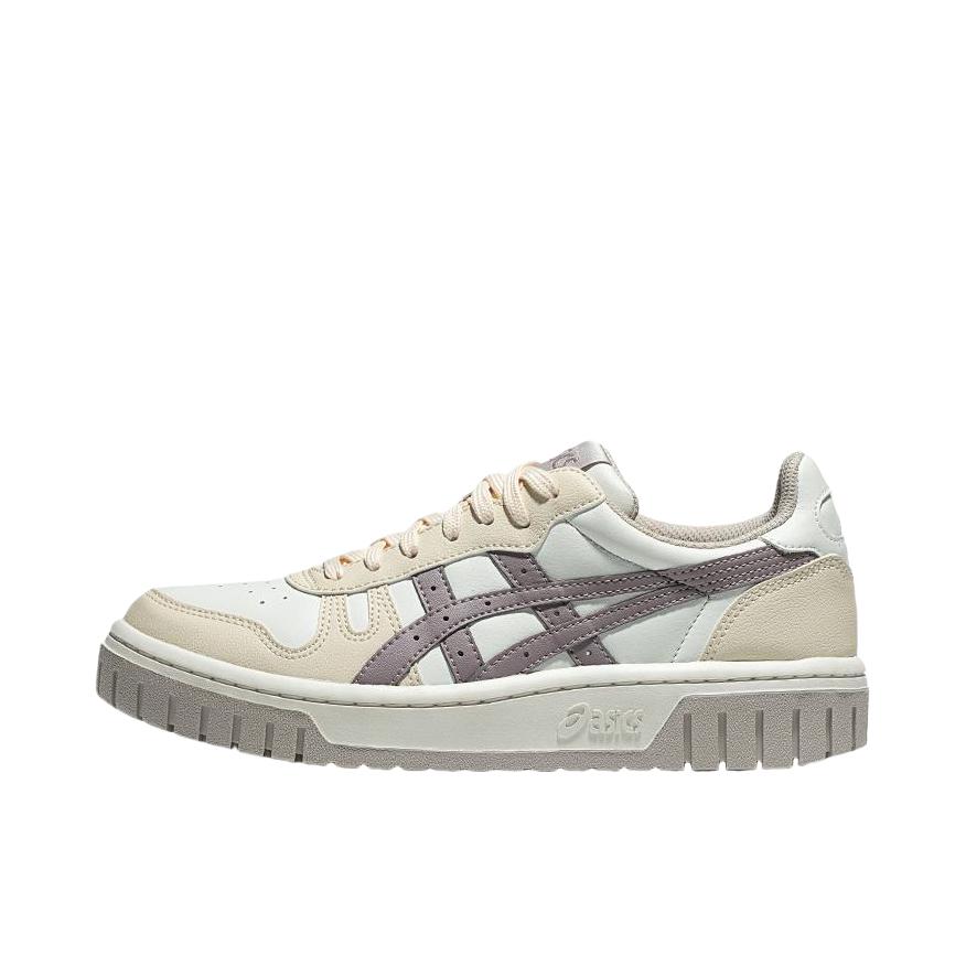 推荐商品：Asics/亚瑟士 Court Mz 百搭 复古 耐磨透气 轻便舒适 休闲运动 板鞋 女款/米白色/灰色  