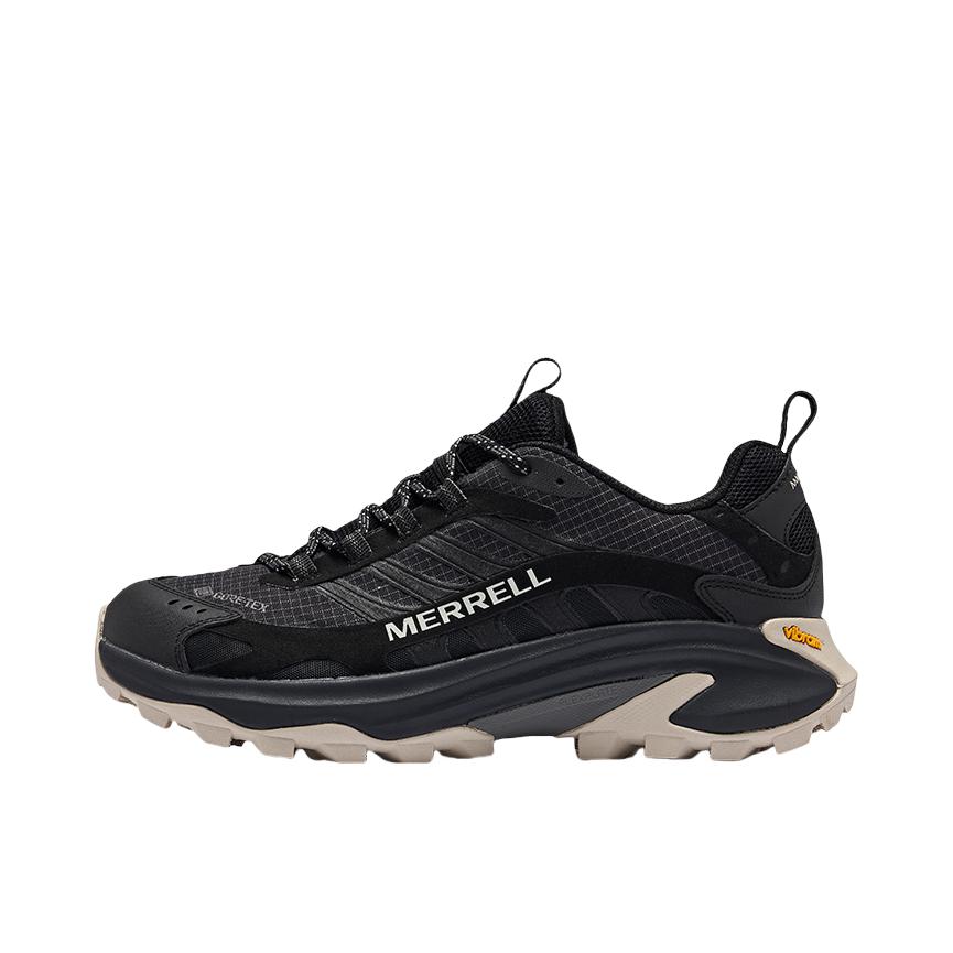 推荐商品：Merrell/迈乐 MOAB SPEED 2 户外鞋 徒步鞋 越野跑鞋 防滑耐磨防水轻量抓地包裹性 曜黑色