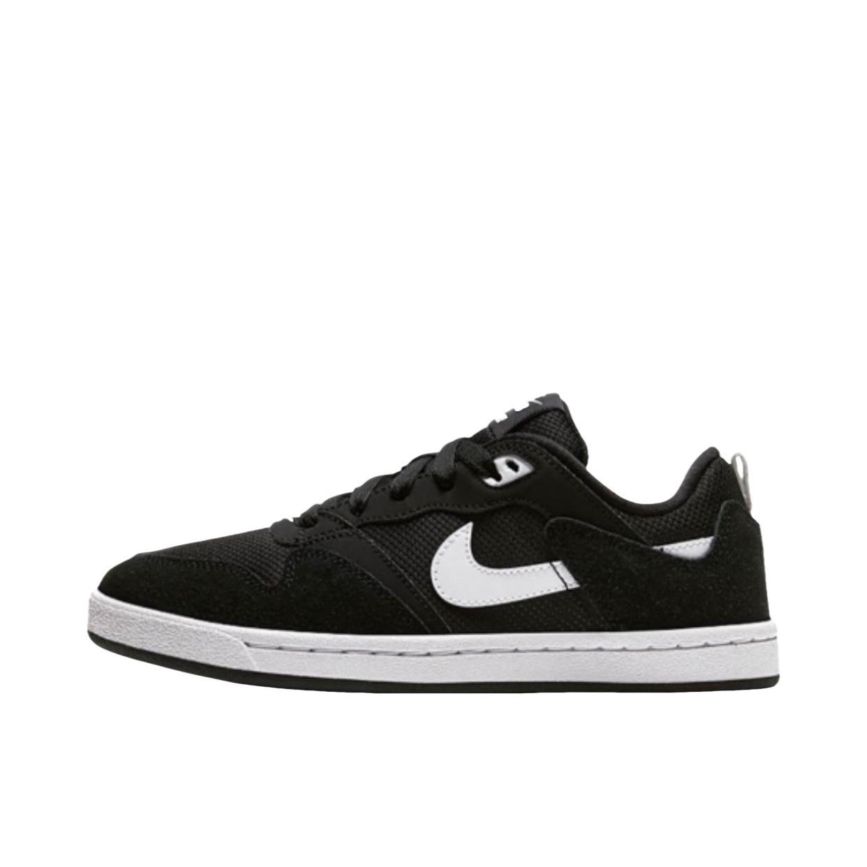 推荐商品：Nike SB Alleyoop 滑板鞋 板鞋 抓地稳定复古缓震防滑轻便 GS/黑色/白色